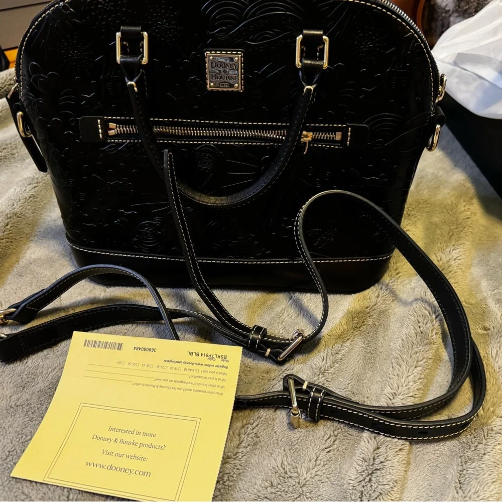 Dooney & Bourke sketch satchel bag - Picture 2 of 11